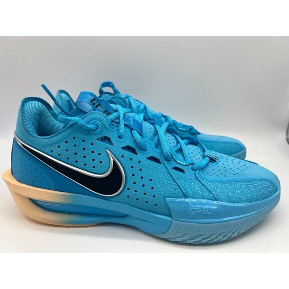 Nike GT Cut 3 Furious Blue Men Basketball DV2913-404 Size 9.5 New main image 5